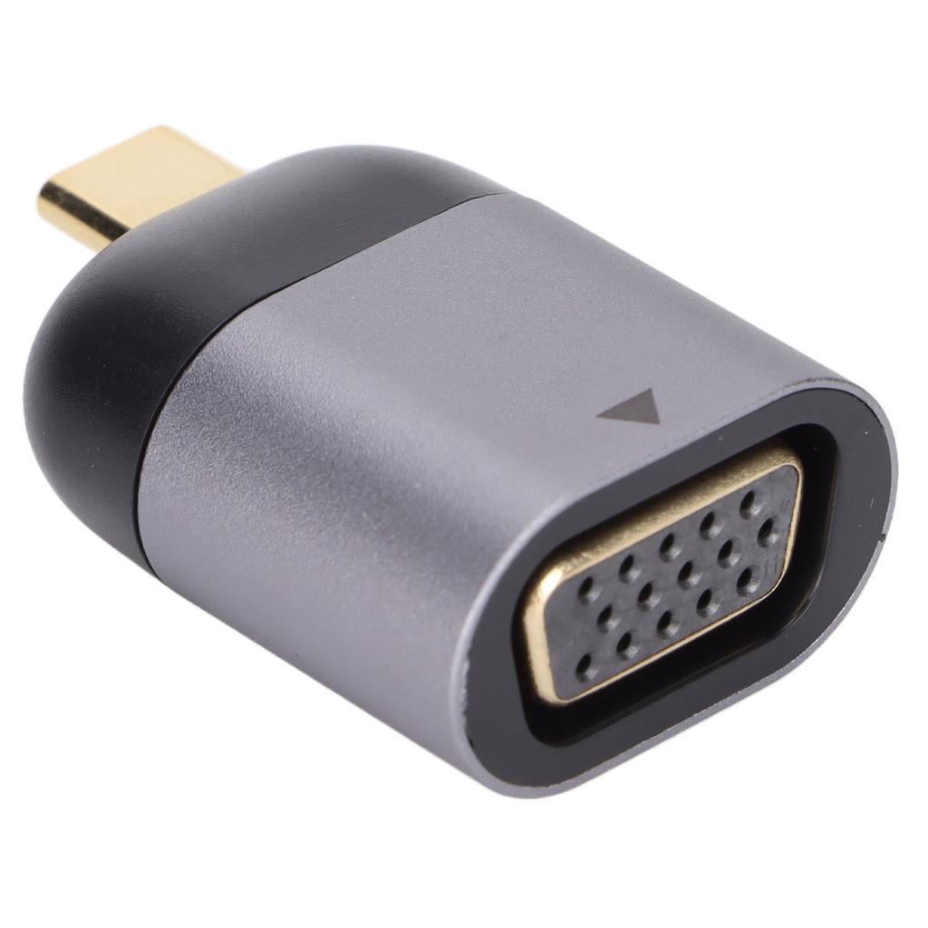USB C auf VGA Adapter 8K bei 60HZ USB Typ C auf VGA Stecker auf Buchse Konverter Unterstützung für Windows für Android