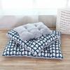Four Seasons Universal Double-sided Pad Thickened Dog Kennel Linen Breathable Sleeping Nest Warm Pet Nest Cat and Dog Supplies