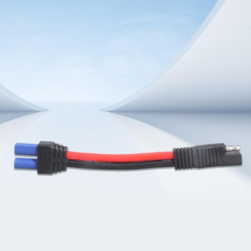 Multifunitonal EC5 Male and Female To Standard Link Cord 10AWG Metal Strands Motorcycle Emergency Energy Connection