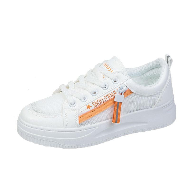 2025 spring and autumn new white shoes women's versatile sports and leisure dad shoes board shoes ins tide explosion Internet celebrities