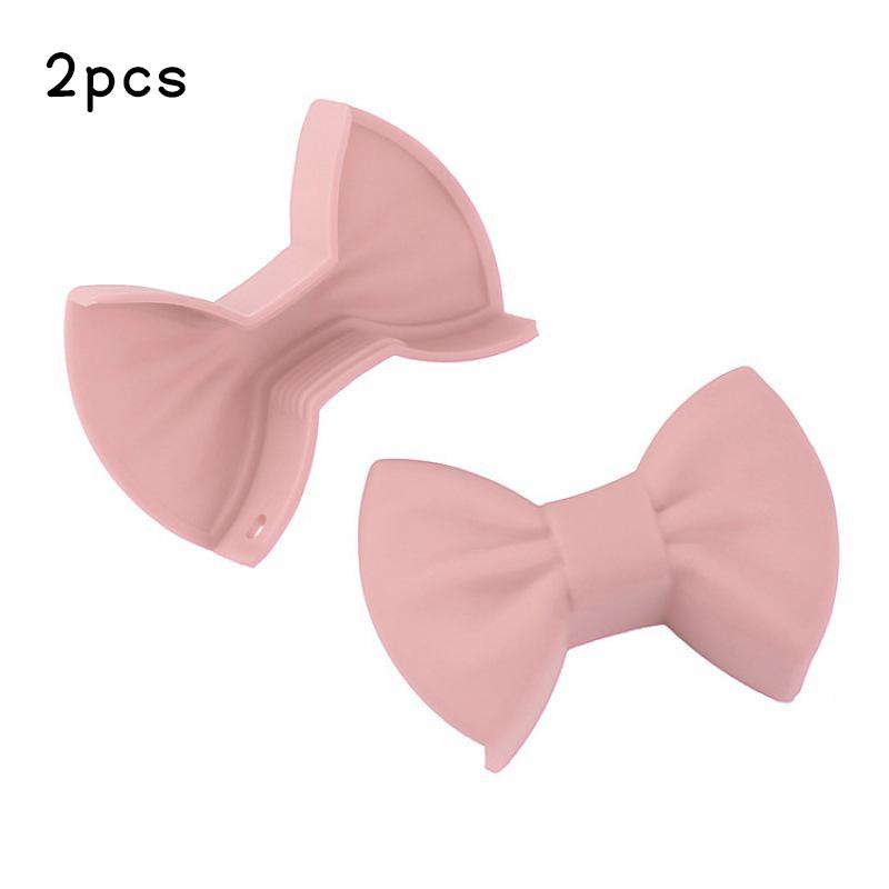 2ks Rukavice do trouby Silikonové rukavice odolné proti přiskřípnutí Proti opaření Protiskluzové rukavice Klipy Držák na hrnce Rukavice na vaření Pečicí rukavice