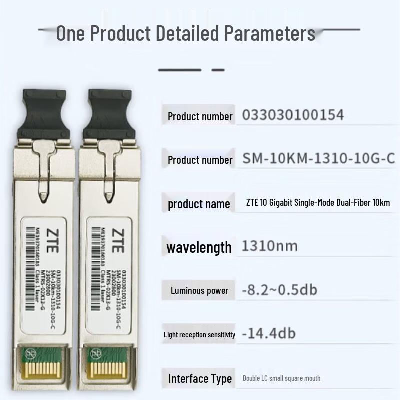 ZTE 25G 10km Single-Mode Dual-Fiber Optical Transceiver