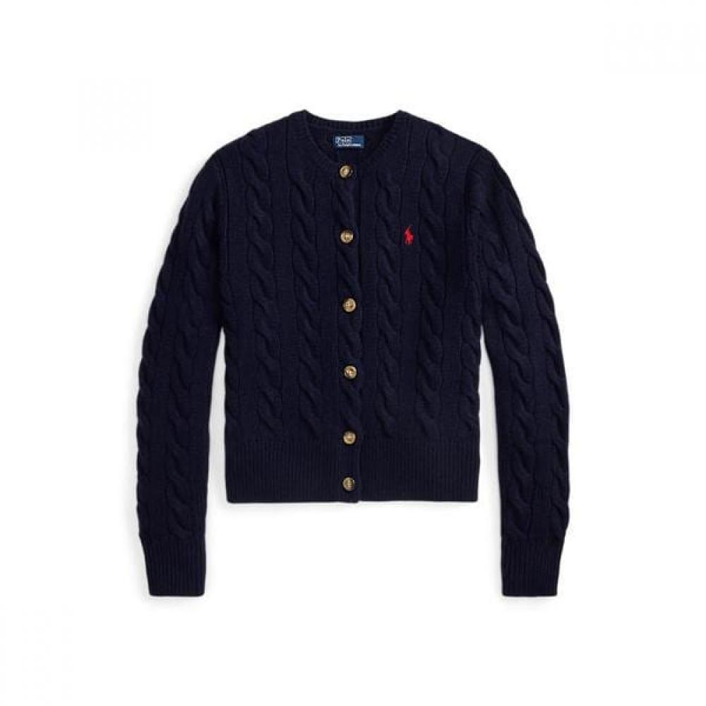 Polo Ralph Lauren Women S Cable Knit Wool caShmere Cardigan