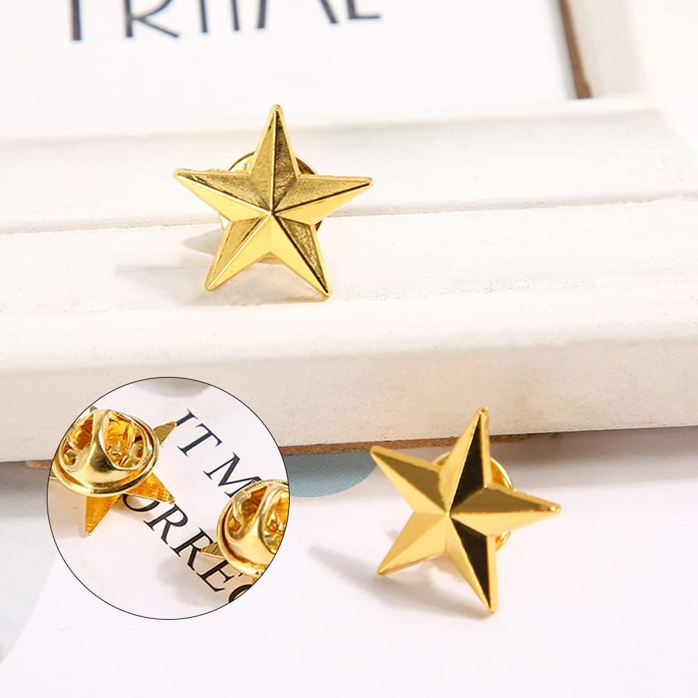 Samcos Star-Shaped Pin Badges, Cosplay Props, Set of 10, Cute, Creative, Unique Metal Badges, Portable, Anya Cosplay, Spy x Family Cosplay, Grade