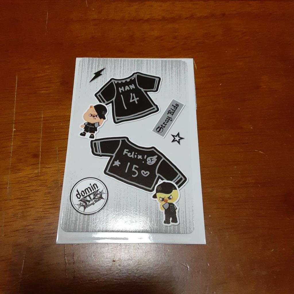 [USED] straykids dominATE bonus trading card unit Han, Felix