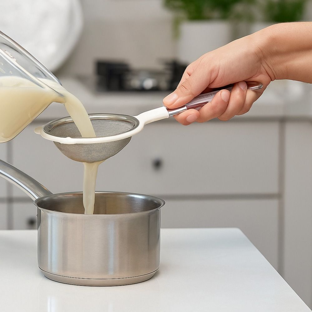 Anti-scalding Filter Screen Reusable Flour Sieve Multi-Purpose Juice Strainer  Home Cooking