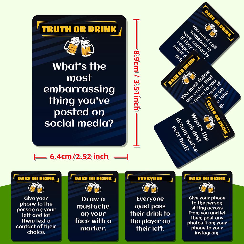 50 Creative High-Value Beer Illustrations Warm-Up Board Game Cards Adult Party Team Building Wine Table Essential Cards