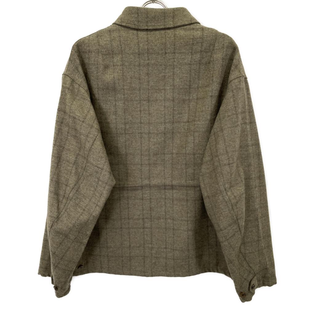 KAPTAIN SUNSHINE KS9FJK06 Khaki Check Alpaca Blend Sports Jacket Jacket 40 khakiUsed