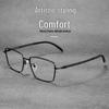 Ultralight Titanium Square Men's Optical Eyeglass Frame J70013