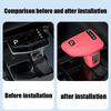Для Hyundai Elantra CN7 2021 2022 2023 2024 2025 Силіконовий матеріал для захисної накладки на головку важеля перемикання передач центральної консолі