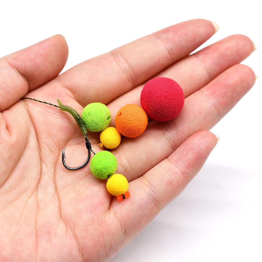 Carp Boilie Bait Floating Smell Lure with Corn Flavor Artificial Fishing Baits Pop up Bait Carp Fishing Accessories