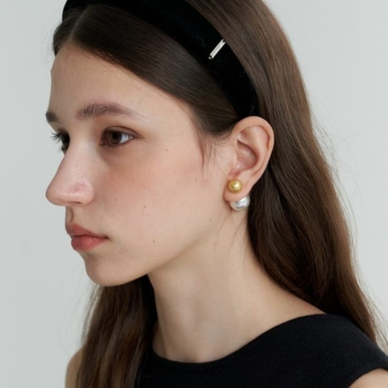 LOVE ME MONSTER Essential Velvet Padding Headband M (L233MHA030)