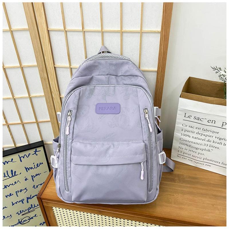 Der neue Schulranzen ist hochwertig, frisch und süß, niedlicher Bärenrucksack, leichter und großvolumiger Rucksack für Junior- und Highschool-Schüler.