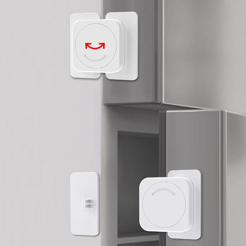 1/4pcs Baby Cabinet Locks Drawer Lock Child Anti Opening Refrigerator Oven Lock Kids Anti Pinch Safety Security Protection Lock