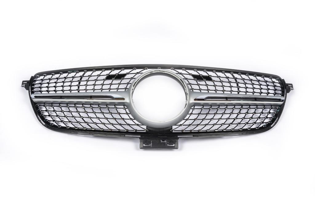 Tuning Grille (Diamond Silver) Without Camera for Mercedes GLE Coupe C292 2015-2019