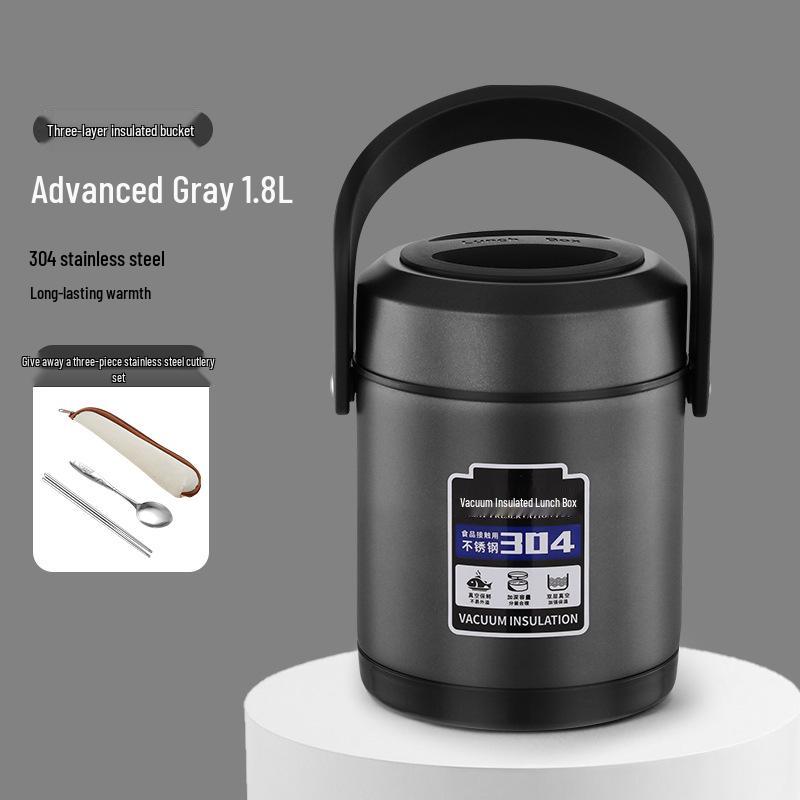 Durable Vacuum Insulated 304 Stainless Steel Lunch Box with Lid