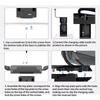 Charging Dock Accessories for Meta Quest 3S/Quest 3 RGB Lights Vertical Charging Display Stand for Oculus Quest 2