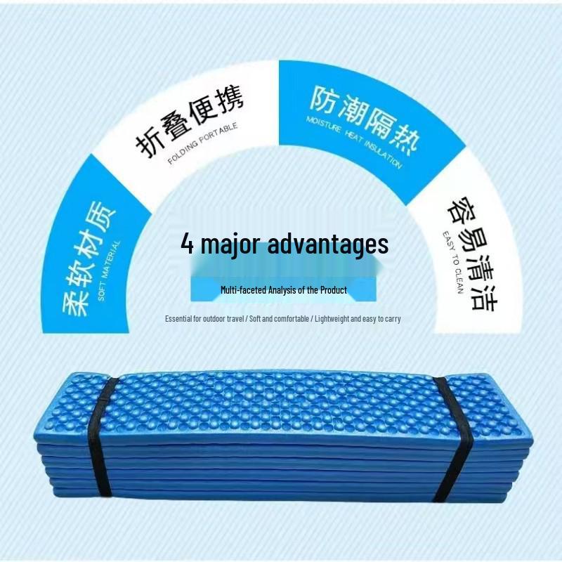 Portable Folding Waterproof Camping Mat – Thick, Anti-Cold, and Anti-Dirty for Outdoor Use