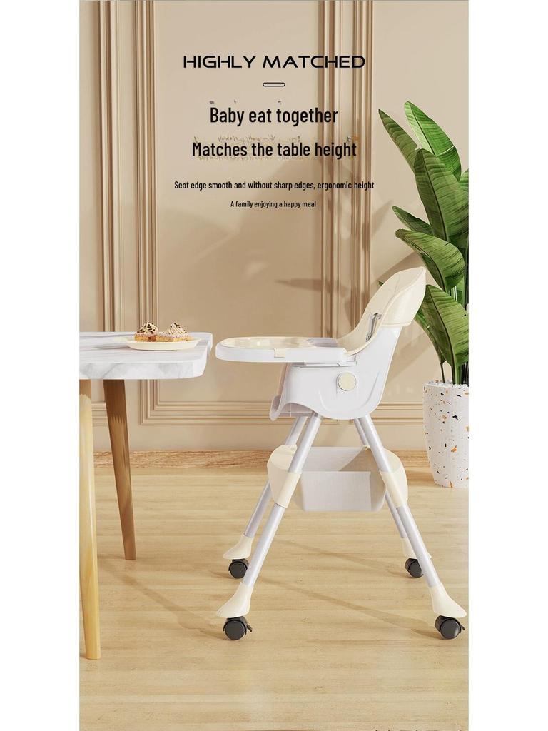 Multifunctional Foldable Portable Baby Dining Chair and Table Seat