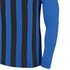 Nike Striped Print Crew Neck Long Sleeve Pullover T-Shirt American Retro Dopamine Men Tops Black Blue AO2455-463