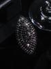 Ring Geometric Full Diamond Opening Sparkling Ring With Feminine Charm Adjustable Ring Rhinestone And Hand Accessory  Accessories