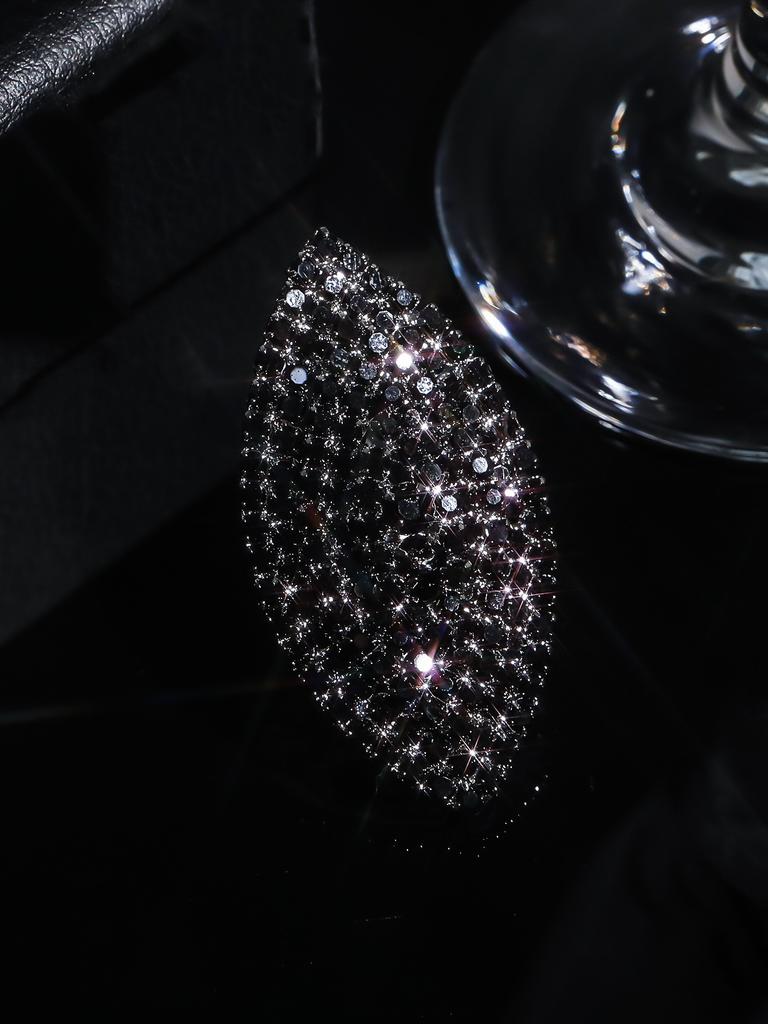 Ring Geometric Full Diamond Opening Sparkling Ring With Feminine Charm Adjustable Ring Rhinestone And Hand Accessory  Accessories