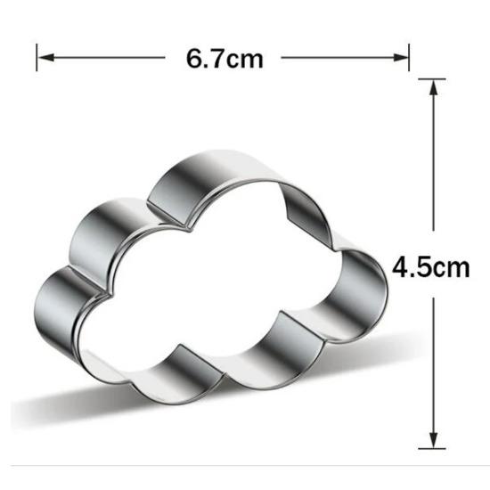 Nori Tăietor Metalic pentru Biscuiți Forme pentru Copt Decorare Tort Fondant Instrument de Patiserie Biscuiți de Patiserie Artizanat