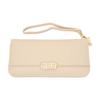Women Coin Purse Large Capacity PU Leather Fashion Style Clutch Handbag Card Bag Apricot