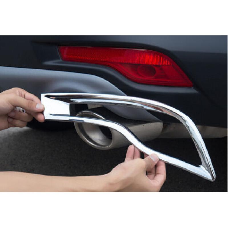 Chrome Rear Bumper Fog Light Lamp FOR HONDA CR-V CRV 2017-2020 ABS Cover Trim