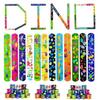 Cartoon 12Pcs Dinosaur Beating Bracelet Gift Party Decoration Children'S Boy Happy Jungle Wildlife Park Dinosaur Birthday Party