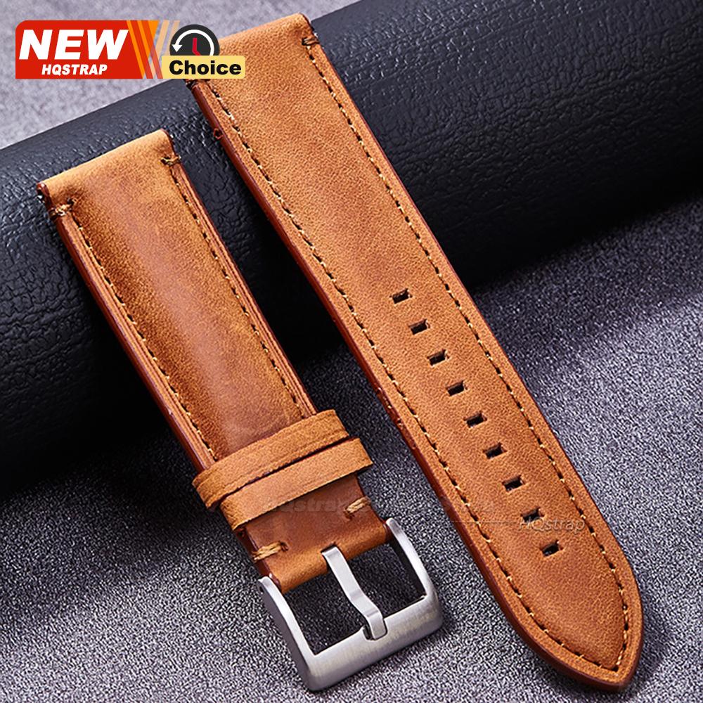 20mm 22mm 24mm Fashion Watch Band for Omega Strap for Seiko Smartwatch Leather Straps for Samsung Galaxy4/5/6/7 40mm44mm Classic
