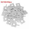 50/100/250pc 4S 18650 Lithium Battery Pack Replace Spot Welding Nickel Sheet U-Shaped for Computer Battery Welding Tool
