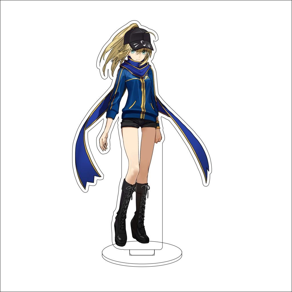 16CM Anime Fate stay night Cosplay Acrylic Stand Ornaments Sakura Matou/Illyasviel von Einzbern Figure Stand Halloween Gifts