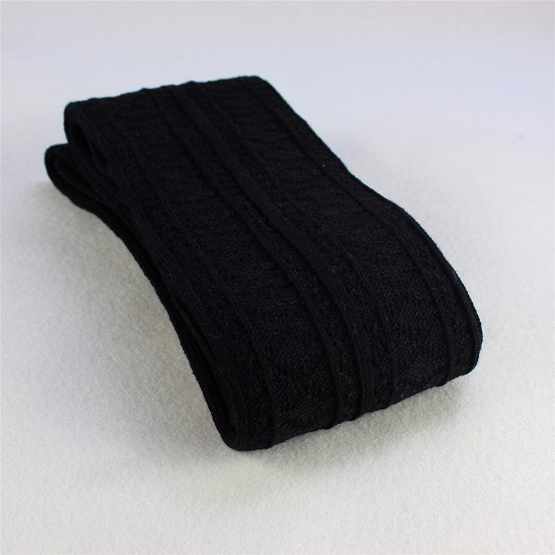 Gestrickte Warmsocken Verlängert Lolita Lustige Kniestrümpfe Herbst Winter Japanisch Verlängert Warm Retro Locker Strümpfe Wintersocke 74cm gray