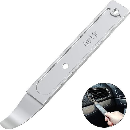 4140 Pry Tool, Pry Bar Trim Removal Tool Pry Tool, Pocket Mini Pry Bar, Door Panel Removal Tool, Removing Auto Trim Interior And Exterior Parts For