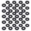 40Pcs Guitar Strap Gasket Bass Belt Button Non Slip Blocks PE Lock Washers Replacement