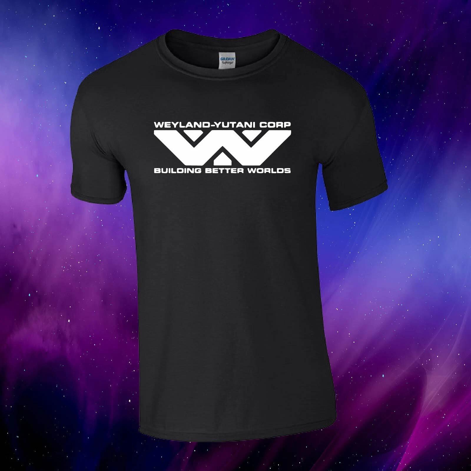 Weyland-Yutani Corp Alien Inspired Sci-Fi Film Movie Gift Adults Top T-shirt M