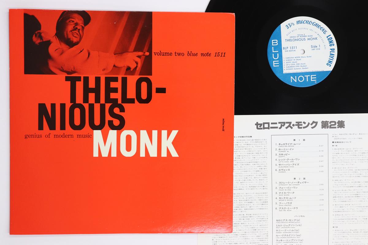 

LP Record THELONIOUS MONK - Genius Of Modern Music Vol.2 GXK8059,BLP1511 BLUE NOTE 1978 Japan Jazz Used