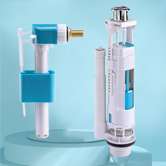 hot sale premium toilet tank fittings factory direct universal fill flush valve белый
