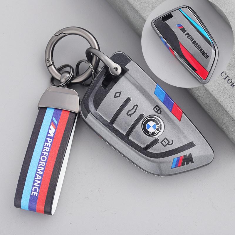 Autoschlüsseletui Abdeckung Tasche für BMW F20 G20 G30 X1 X3 X4 X5 G05 X6 X7 G11 F15 F16 G01 G02 F48 Zubehör Halter Shell Schlüsselanhänger