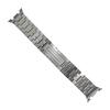 Cinturino in Metallo Titanio Senza Spazi per Samsung Galaxy Watch 8 Classic 46mm/44mm 40mm Cinturino Bracciale, Lunghezza Regolabile Rapida (Nessun attrezzo)