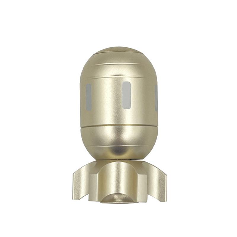 Neue Simulation von kleinem Torpedo-Fingerspitzen-Kreisel Metall Dekompressionsartefakt Kreatives Dekompressions-Rotationsspielzeug