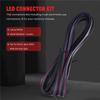 Feb.16.4FT(5M) 4-Pin RGB LED Strip Extension Cable,LED Strips Connectors Kits For 5050 Flexible RGB LED Strip Light