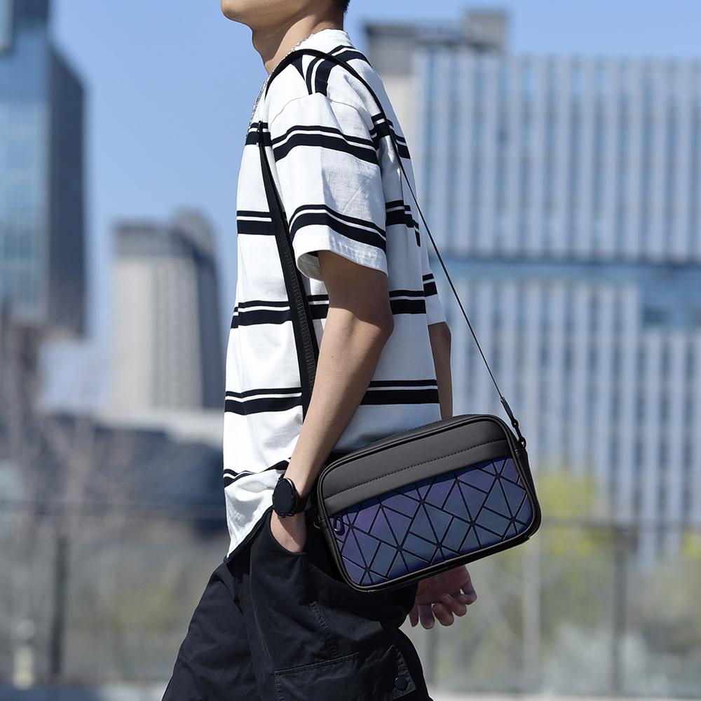 Brusttasche Bunte Rautenförmige Herren-Umhängetasche Umhängetasche