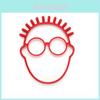 Silicone Eye Glasses Man Egg Fryer Kitchen Baking Mold