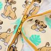 Kids Tales Lion Romper: Newborn Short Sleeve Double Zipper Jumpsuit