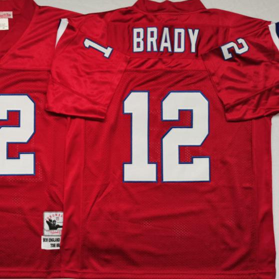 

Ретро Джерси для американского футбола New England Patriots #12 #56 2XL