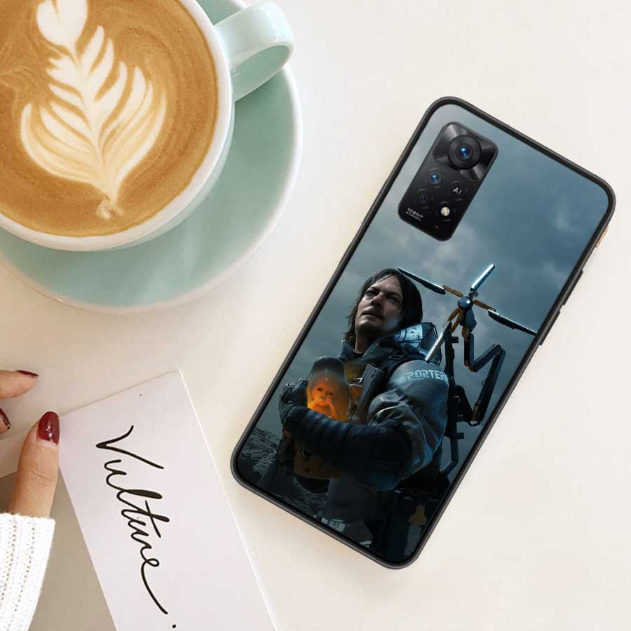 Game Death Stranding Phone Case For Redmi 14C 12 12C Note 14S 13 14 Pro Plus K80 Pro 10 10A 10C 9 9A 9C 9T 8 8A TPU Clear Cover