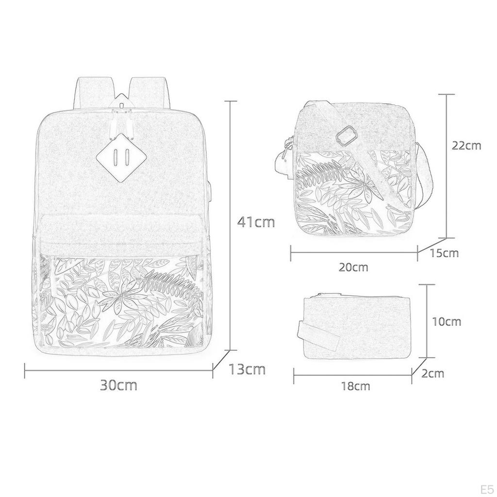 Laptop Backpack Crossbody Bag College Gift Adjustable Straps Lightweight Clutch Doctor Nurse