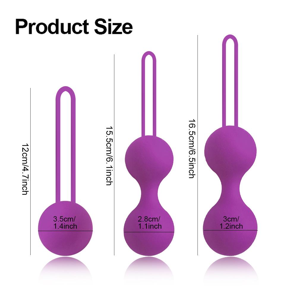 Kegel Balls Sex Toys for Woman Vaginal Tight Exercise Ben Wa Smart Geisha Muscle Tighten Shrink Ball Adult Sex Toys for Women